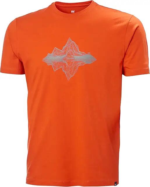 Helly Hansen F2F Organic Cotton Tee 2.0 (Patrol Orange) Men's Clothing Cover