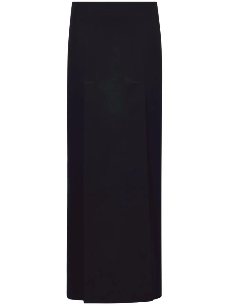 Proenza Schouler felted slit maxi skirt - Black Cover