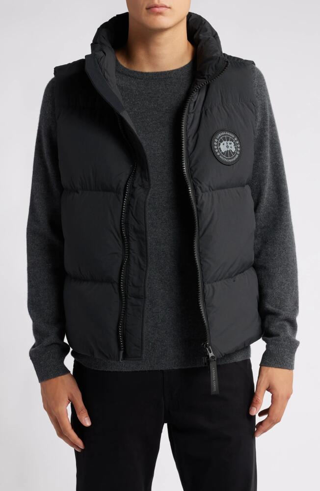 Canada Goose Lawrence 750 Fill Power Down Vest in Black - Noir Cover