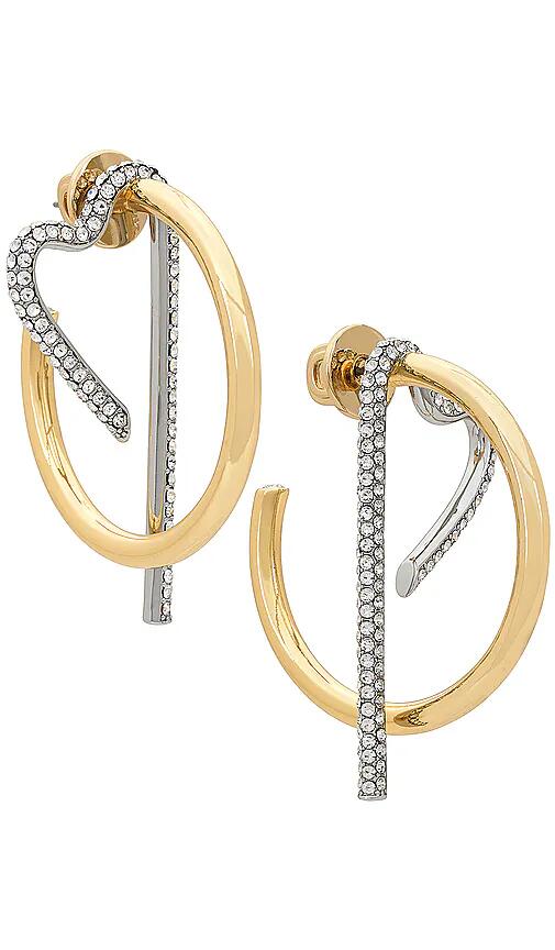 Demarson Te Amo Hoops in Metallic Gold Cover