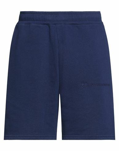 Bel-air Athletics Man Shorts & Bermuda Shorts Blue Cotton Cover