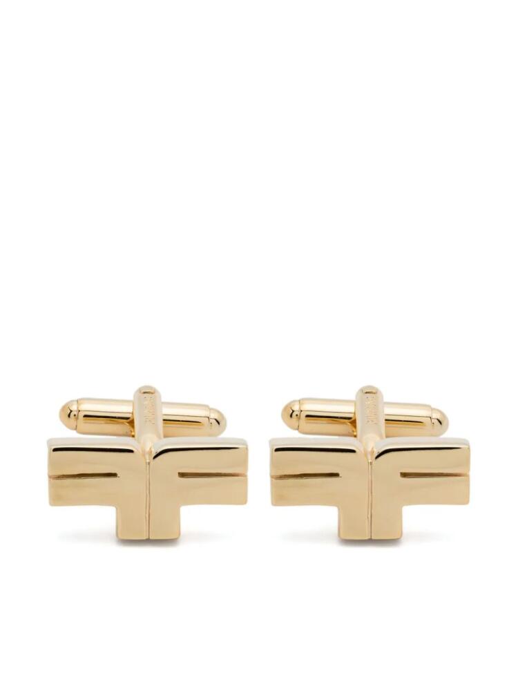 FURSAC logo-plaque cufflinks - Gold Cover