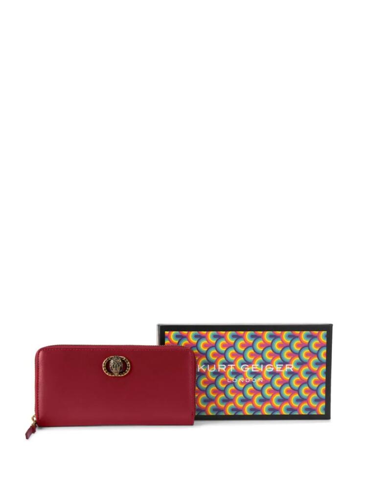 Kurt Geiger London Chelsea zip wallet - Red Cover