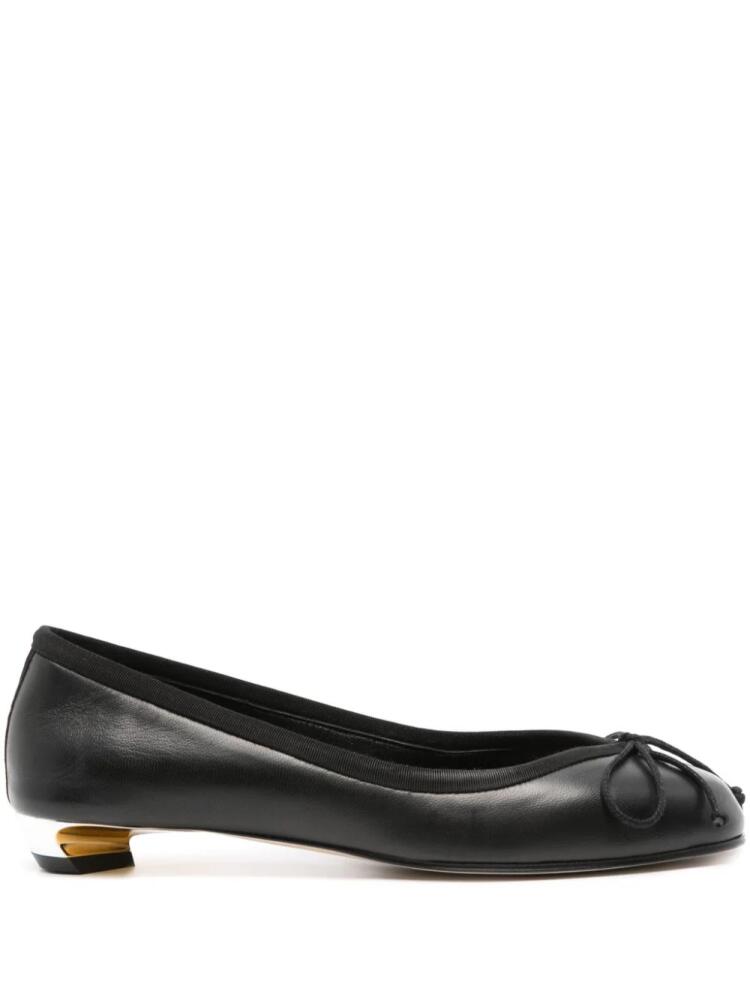 Alexander McQueen 20mm Armadillo ballet flats - Black Cover