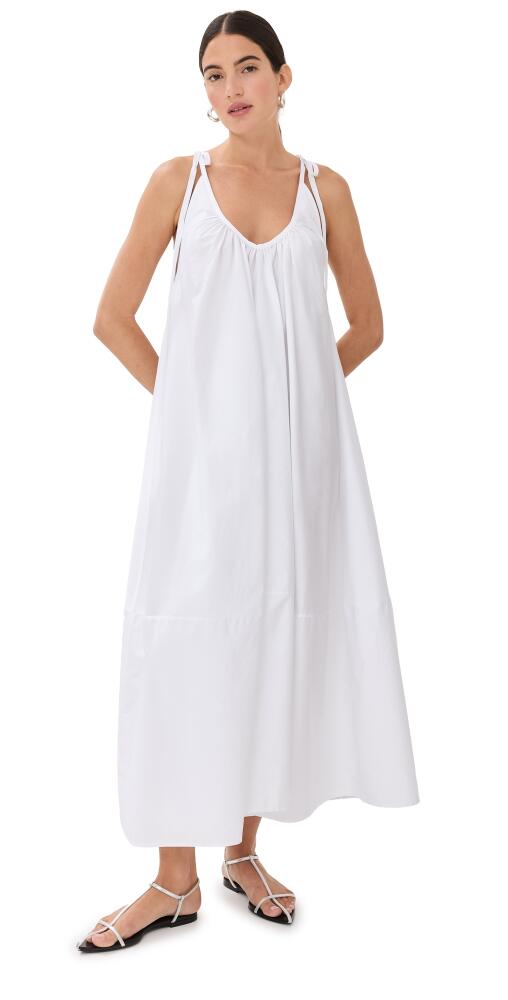 CO Gathered Maxi Dress White Cover