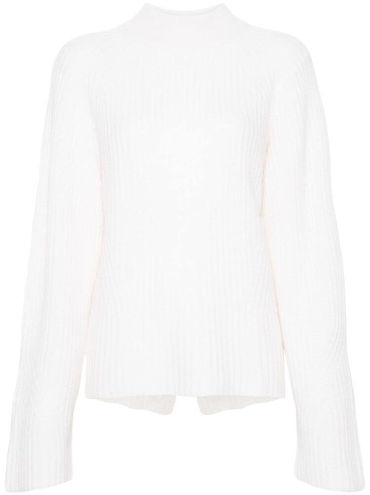 Le Kasha cashmere sweater - White Cover