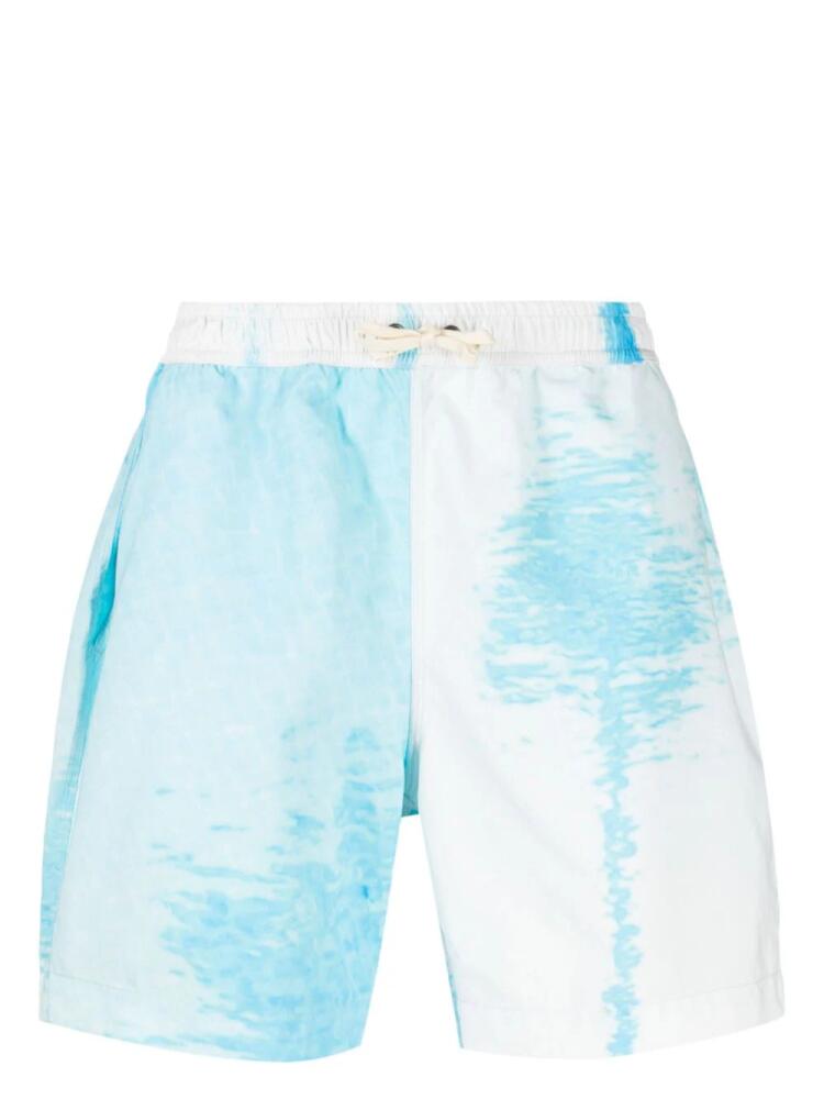 BLUE SKY INN abstract-print swim shorts Cover