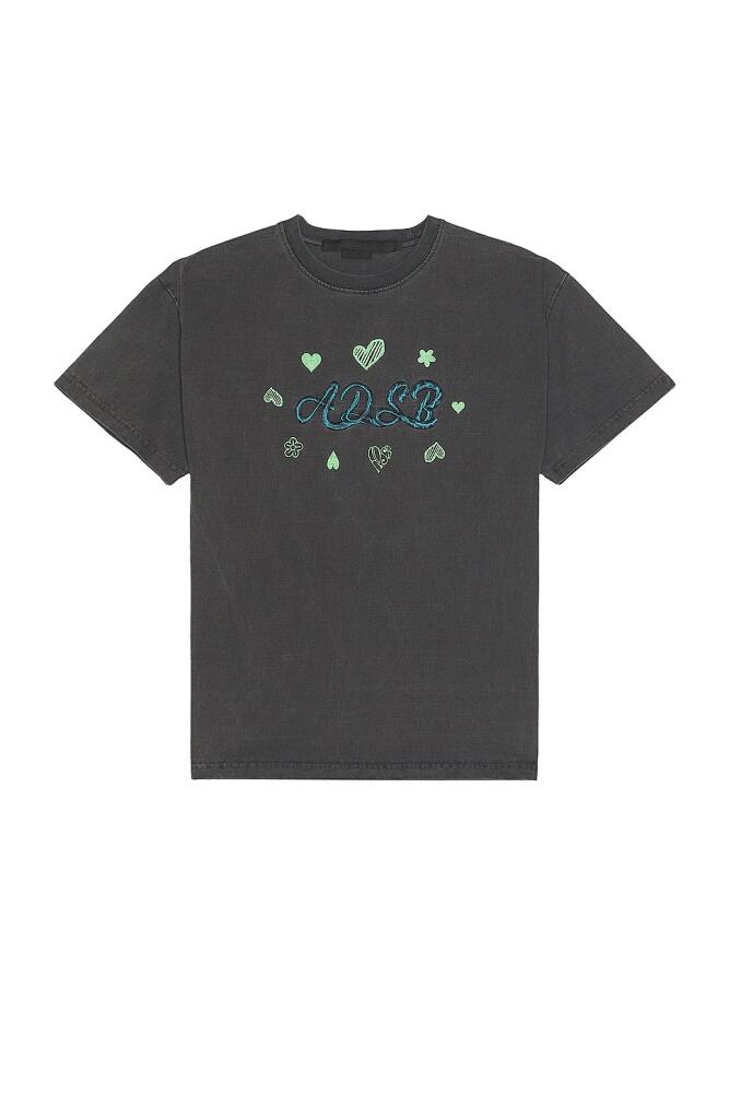 Andersson Bell Essential ADSB Hearts Card T-Shirt in Grey Cover