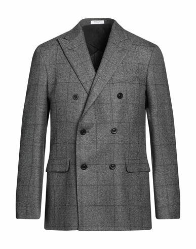 Boglioli Man Blazer Grey Virgin Wool Cover