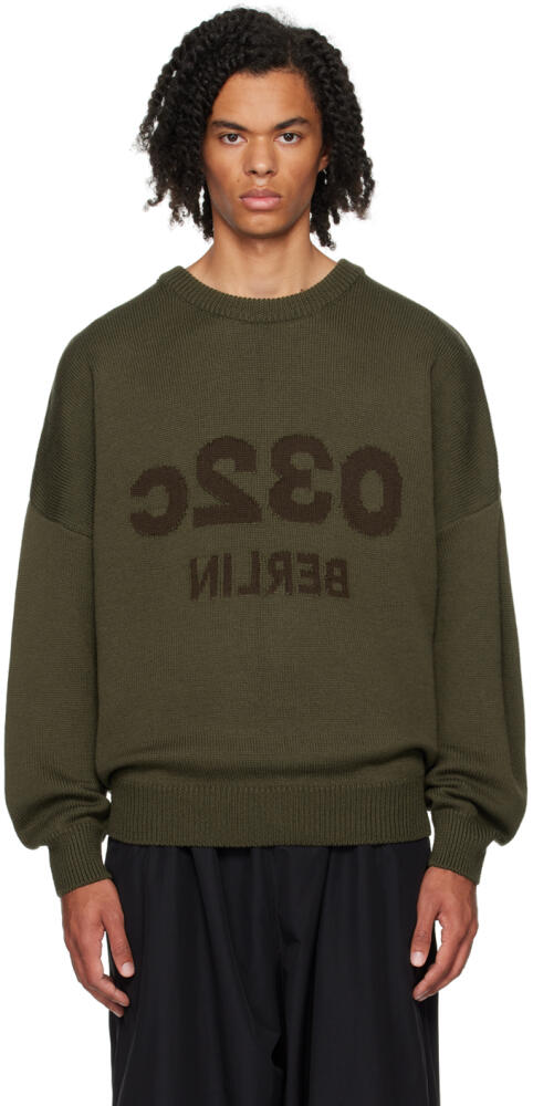 032c Khaki Selfie Crewneck Cover