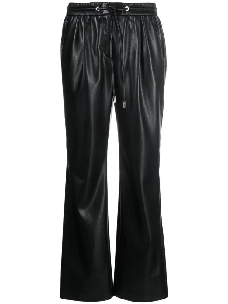 BOSS drawstring flared trousers - Black Cover