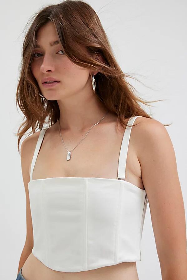 WILDFANG UO Exclusive Essential 6-Way Corset Top in White Cover