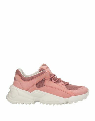 Ferragamo Woman Sneakers Pink Calfskin, Textile fibers Cover