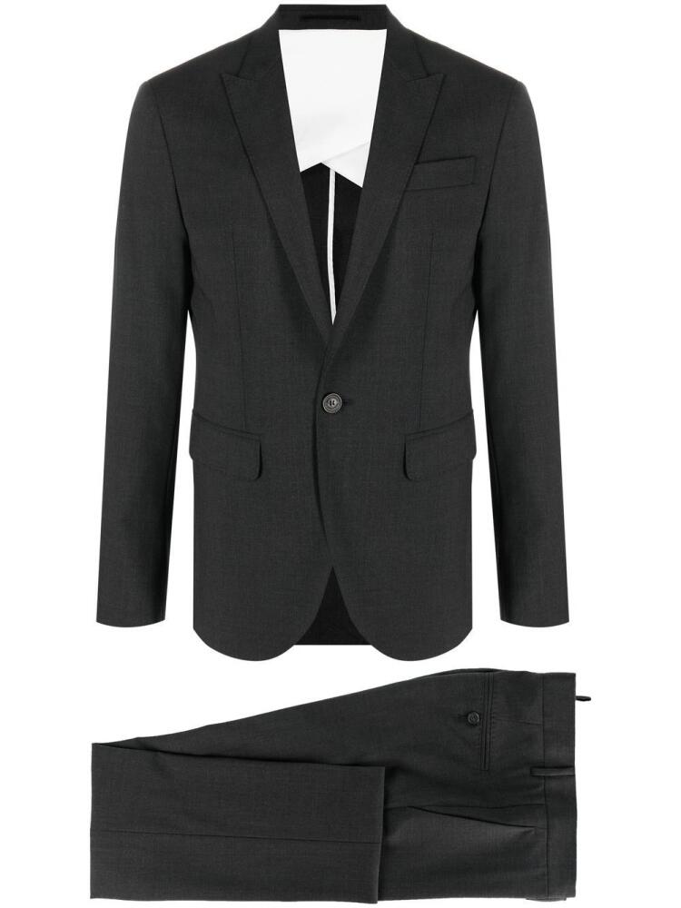 DSQUARED2 single-breasted wool-blend suit - Grey Cover