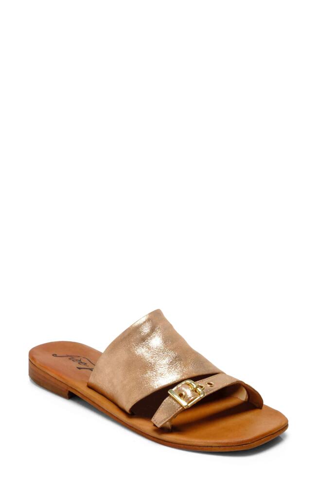 Free People Mila Slide Sandal in Rose Gold Cover