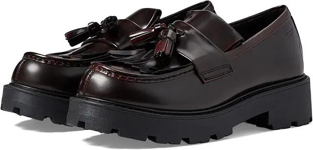 Vagabond Shoemakers Cosmo 2.0 Polished Leather Loafer (Dark Bordo) Women's Shoes Cover