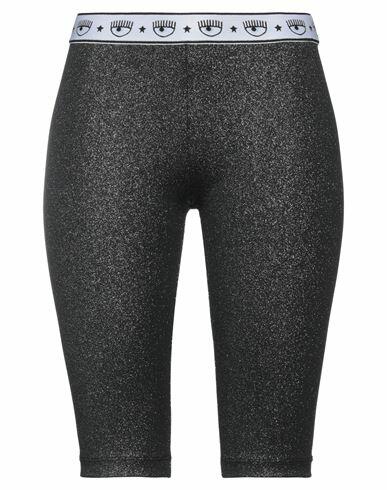 Chiara Ferragni Woman Leggings Steel grey Acrylic, Elastane Cover