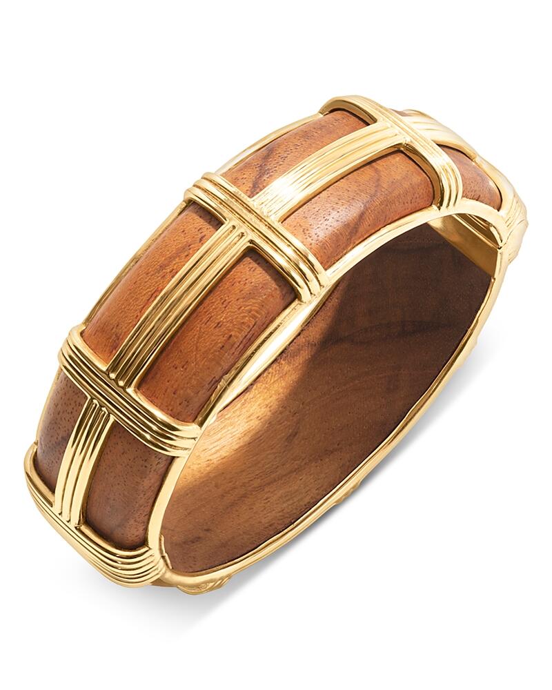 Capucine De Wulf Gaia Teak Bangle Bracelet Cover