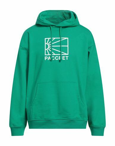 Rassvet Man Sweatshirt Green Cotton Cover