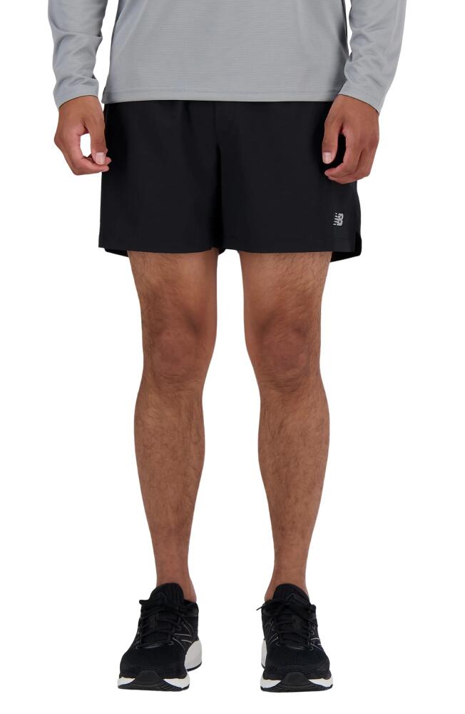 New Balance Seamless Running Shorts in Black Cover