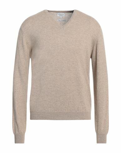 Hackett Man Sweater Sand Cashmere Cover