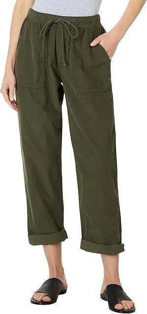 Jag Jeans Relaxed Drawstring Pant (Olive) Women's Dress Pants Cover