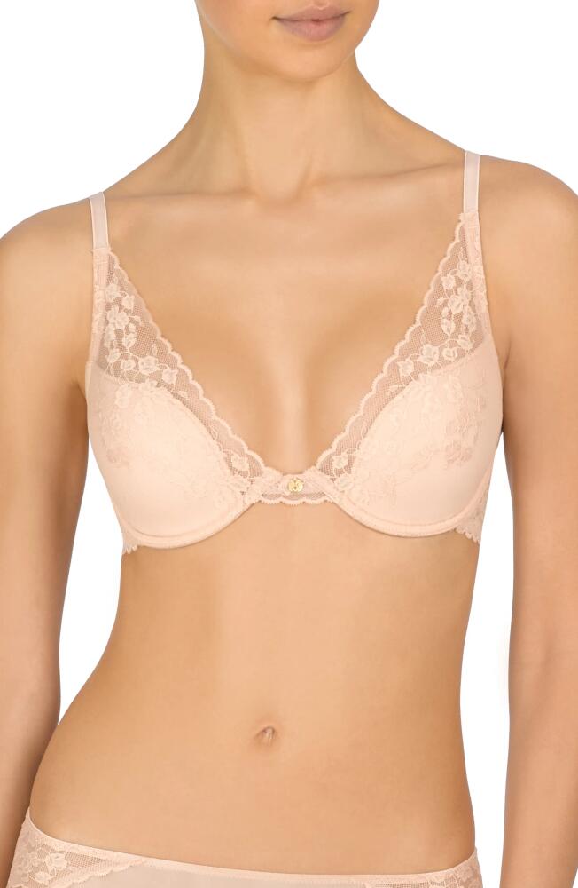 Natori Cherry Blossom Convertible Underwire Bra in Cameo Rose Cover