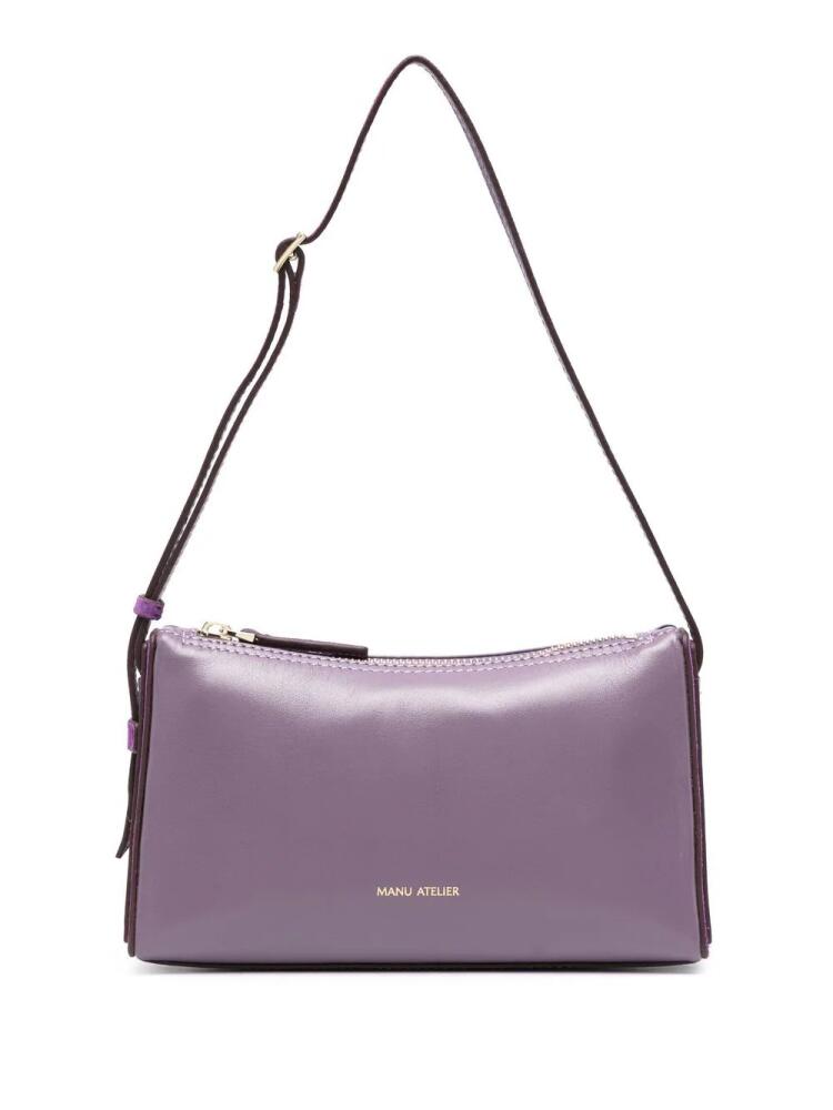 Manu Atelier mini Prism shoulder bag - Purple Cover