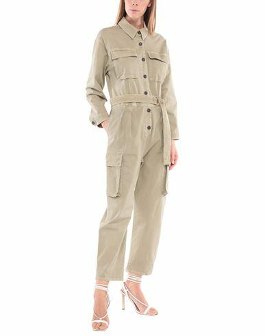 Frame Woman Jumpsuit Military green Cotton, Recycled cotton, Elastane Cover