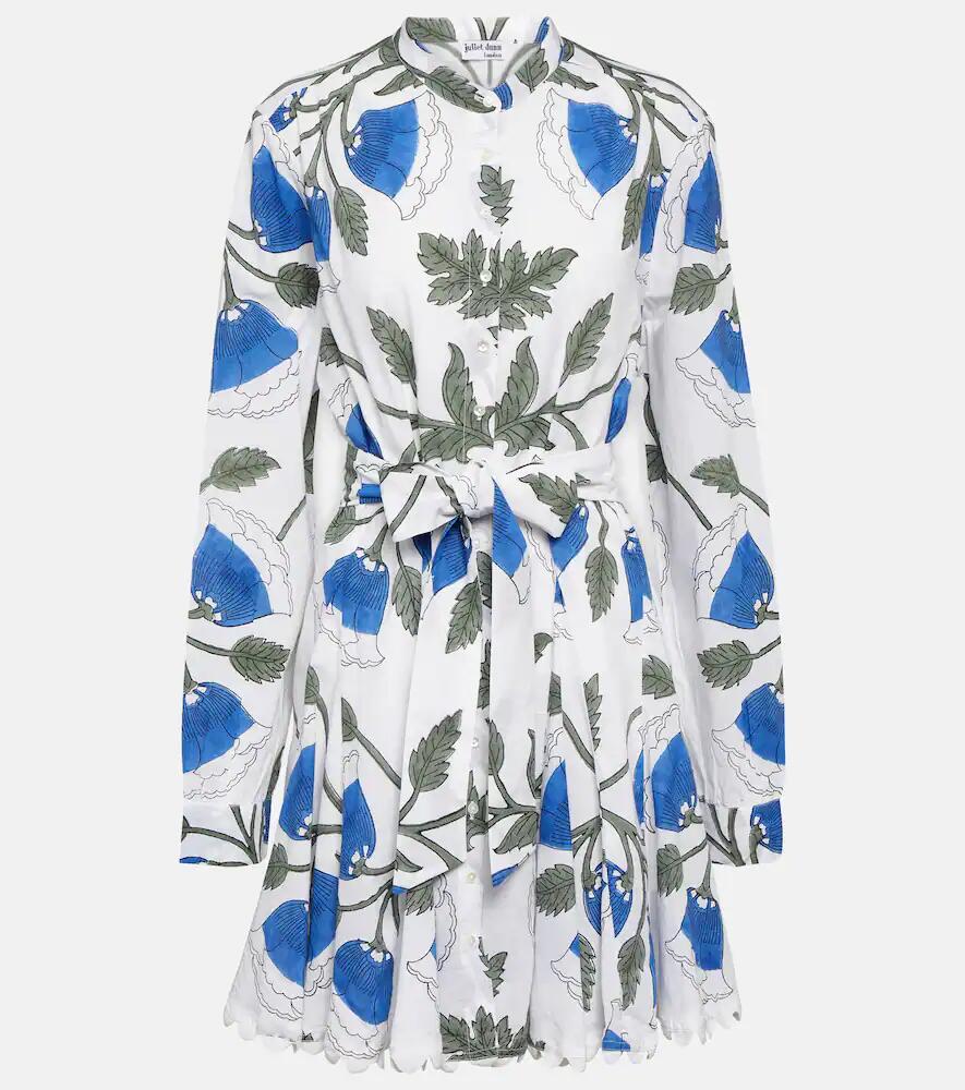 Juliet Dunn Bellflower cotton shirt dress Cover