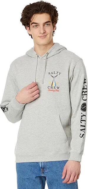 Salty Crew Tailed Hood Fleece (Grey Heather) Men's Fleece Cover