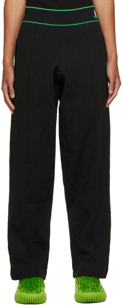 Bottega Veneta Black Nylon Trousers Cover