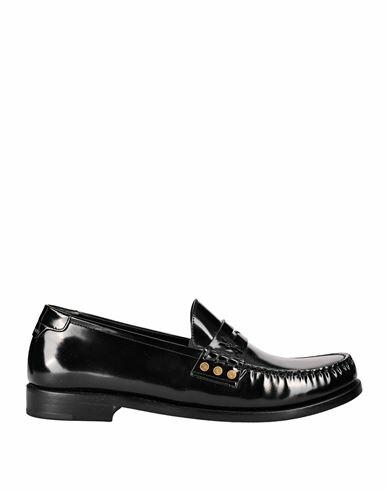 Saint Laurent Saint Laurent Le Loafer Mocassins In Patent Leather Man Loafers Black Leather Cover