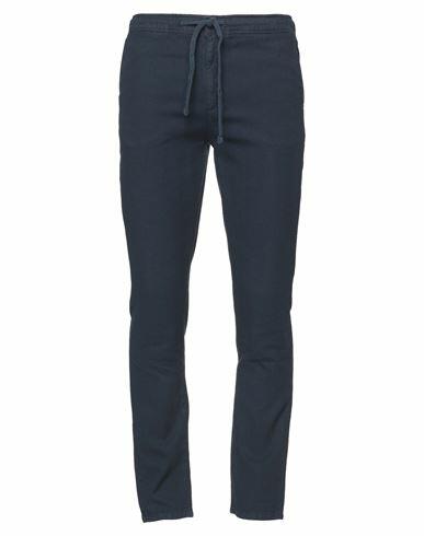 North Sails Man Pants Midnight blue Cotton, Linen, Elastane Cover