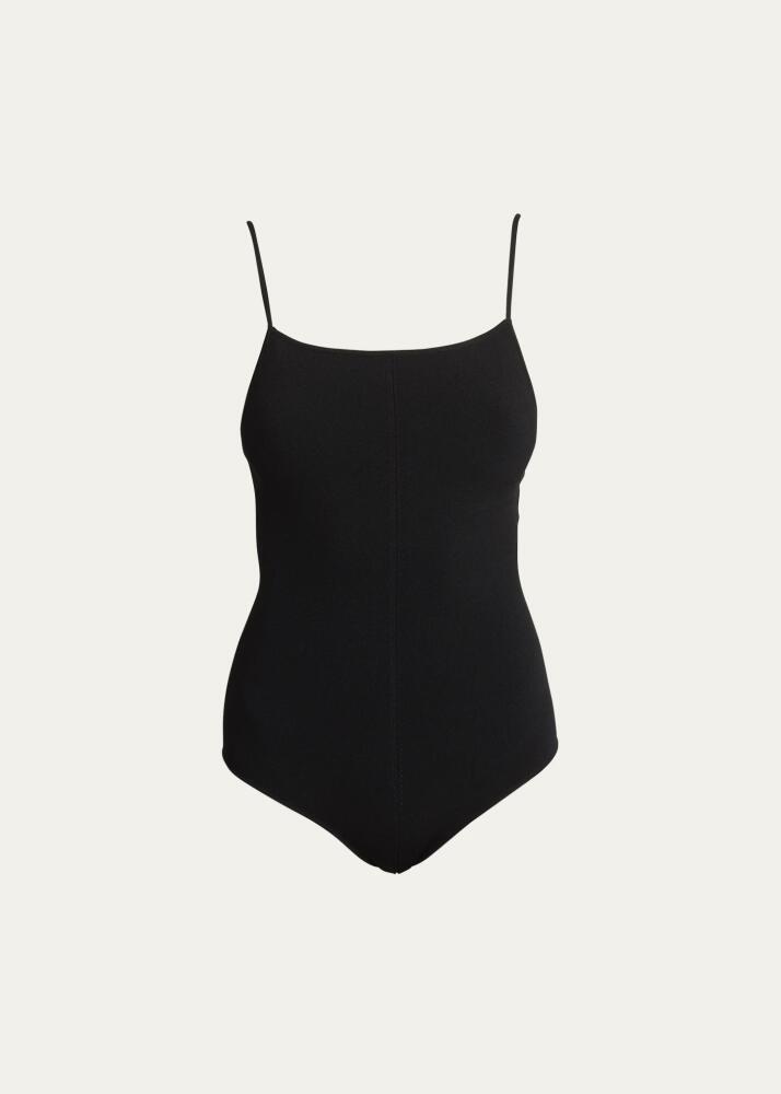 Proenza Schouler Serena Silk-Blend Knit Bodysuit Cover