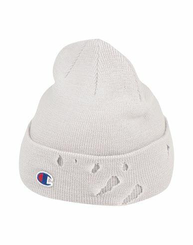 Champion Woman Hat Light grey Wool Cover