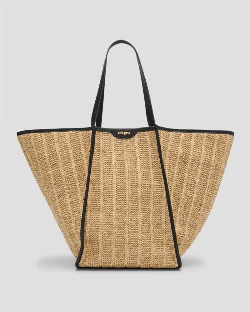 Cult Gaia Sadie Woven Tote Bag Cover