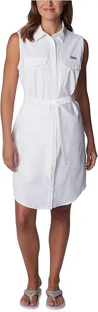 Columbia Sun Drifter Woven Dress II (White) Women's Clothing Cover