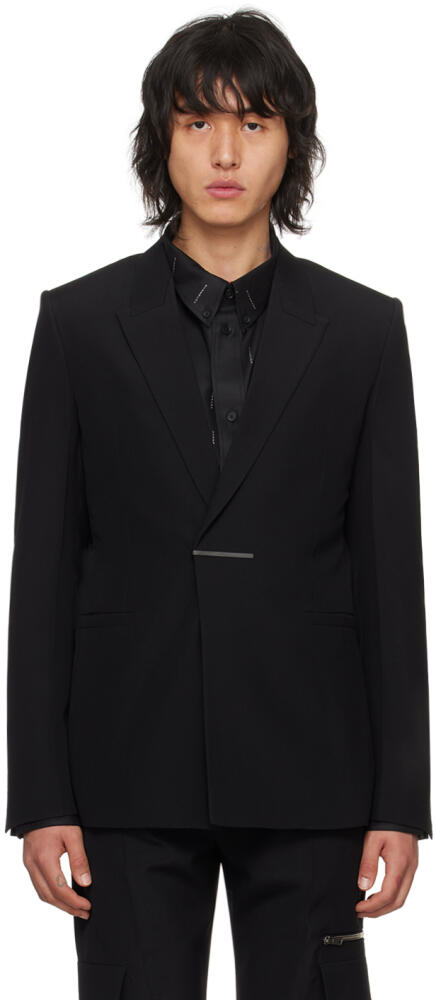 Givenchy Black Slim-Fit Blazer Cover