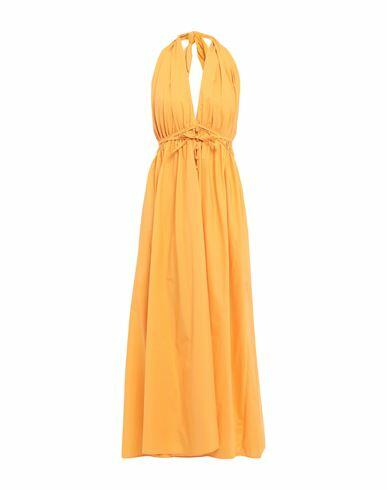 Isabelle Blanche Paris Woman Midi dress Mandarin Cotton Cover