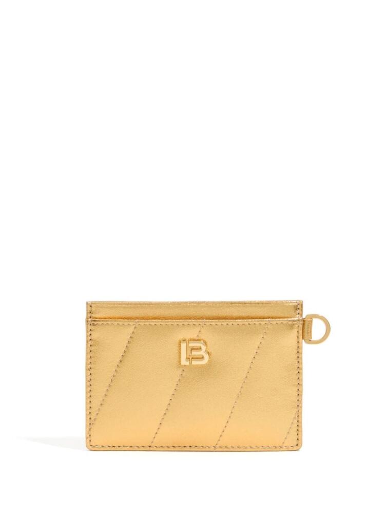 Bimba y Lola gold leather card holder Cover