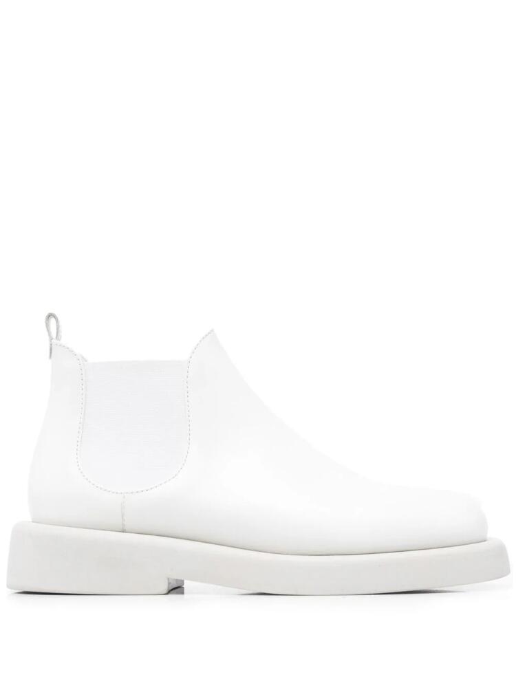 Marsèll leather chelsea boots - White Cover