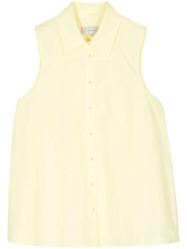 Lee Mathews Andy sleeveless shirt - Yellow Cover