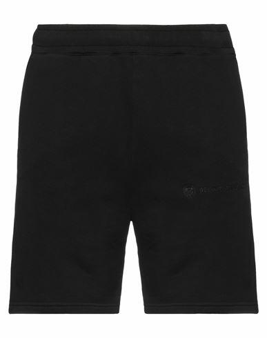 Bel-air Athletics Man Shorts & Bermuda Shorts Black Cotton Cover