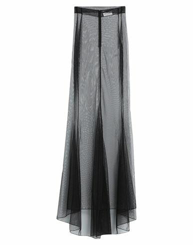 Saint Laurent Woman Maxi skirt Black Polyamide, Elastane Cover