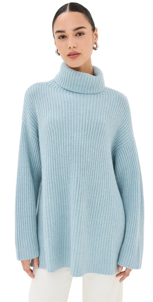 Le Kasha Lisbon Cashmere Sweater Light Blue Cover