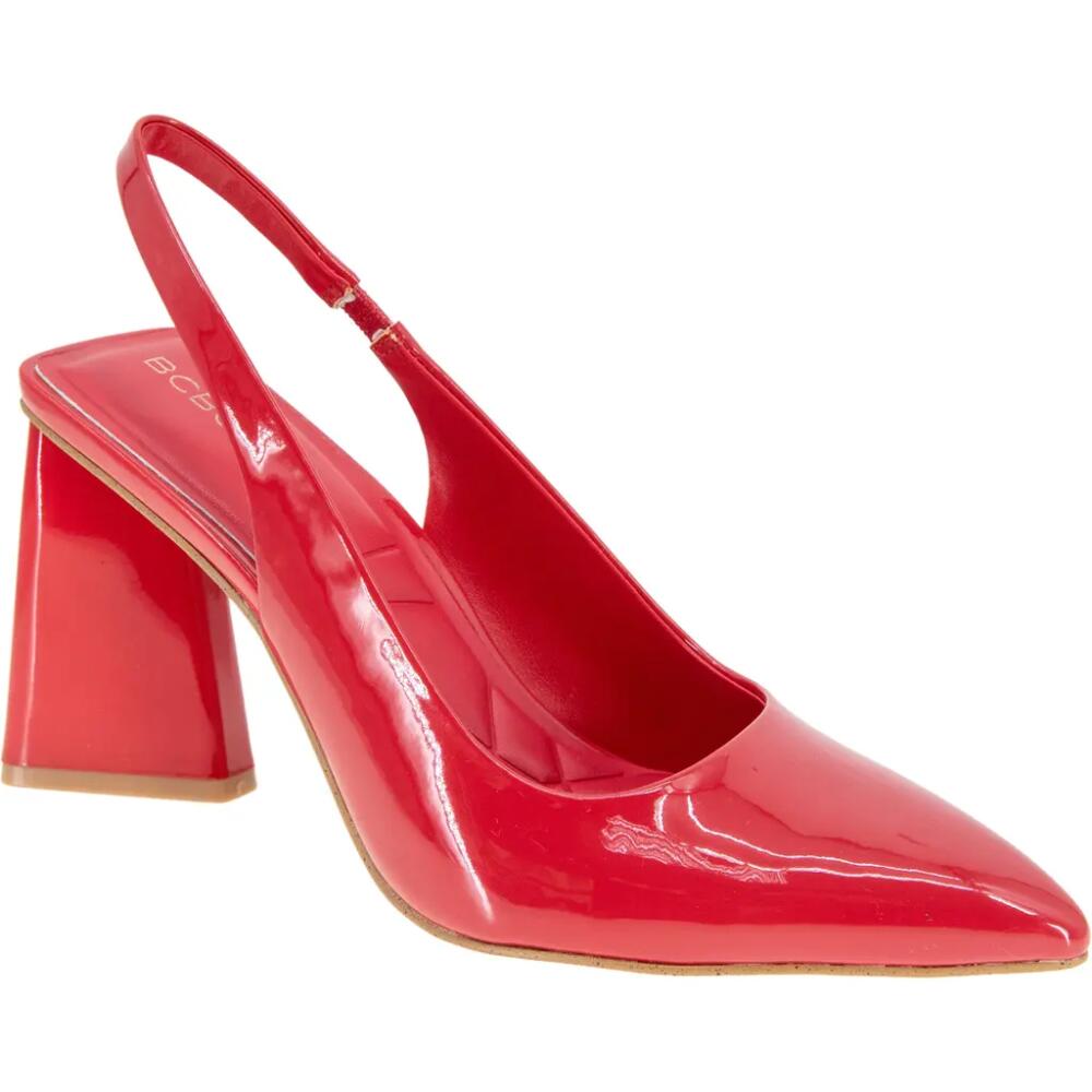 bcbg Trina Pointed Toe Slingback Pump in Lipstick Cover