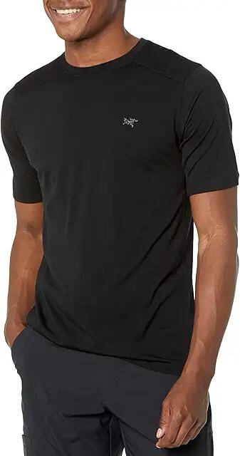 Arc'teryx Ionia Merino Wool SS (Black) Men's Clothing Cover