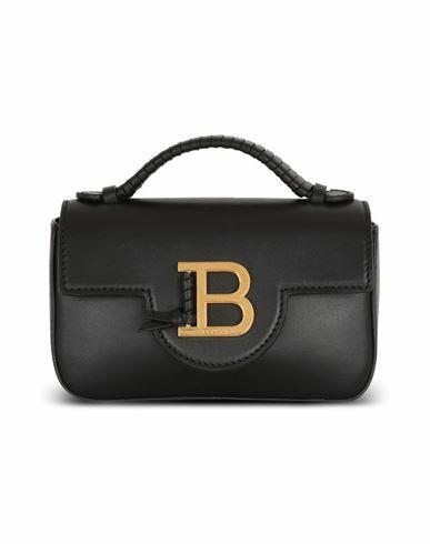 Balmain Woman Handbag Black Calfskin Cover