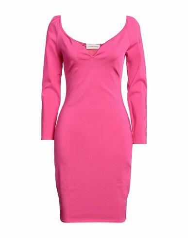 Alexandre Vauthier Woman Mini dress Fuchsia Viscose, Polyamide, Elastane Cover